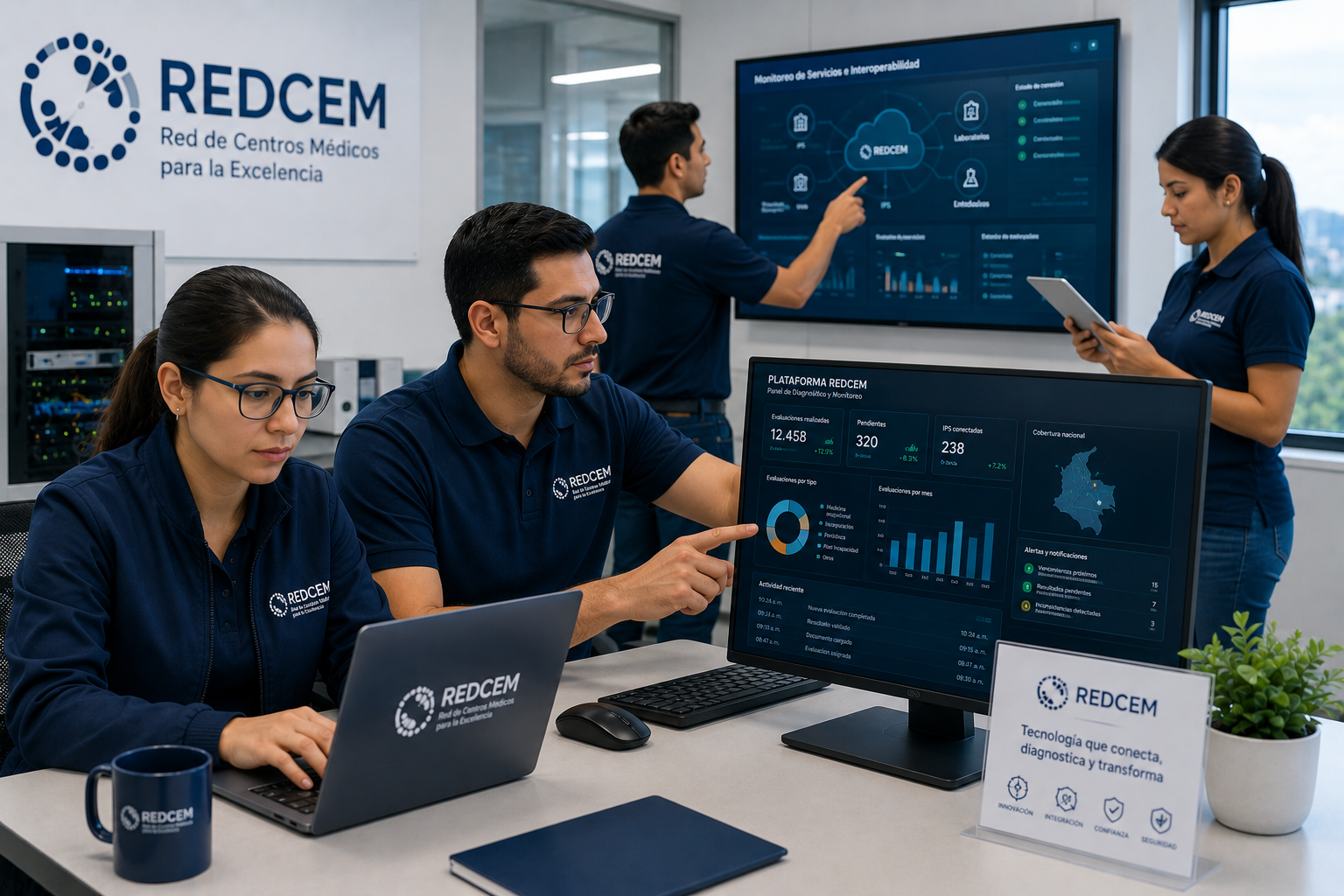 Equipo técnico REDCEM